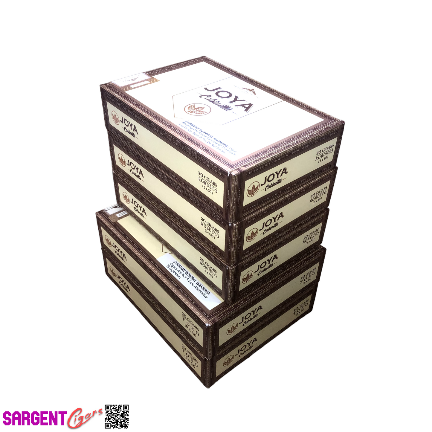 Lot of 5 Joya Empty Cigar Boxes #40