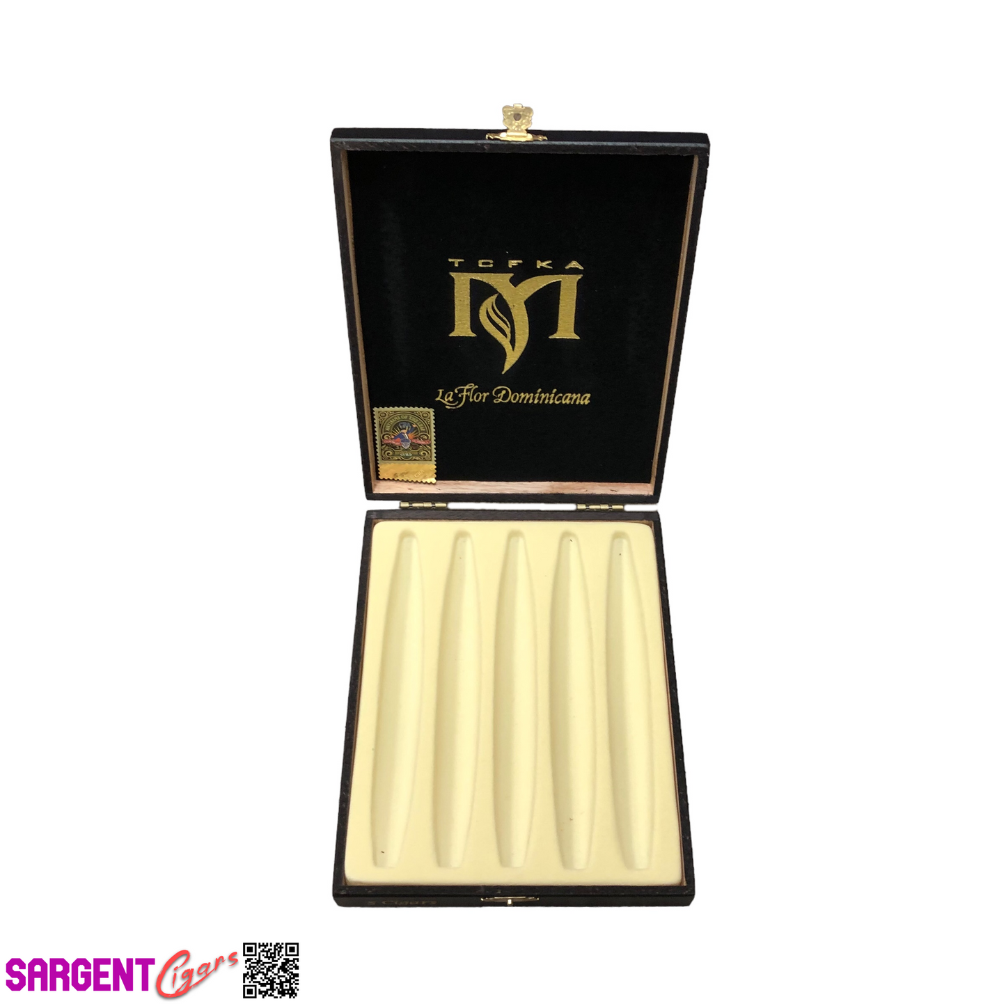 LFD TCFKA Empty Wooden Cigar Box 6.5x8x1