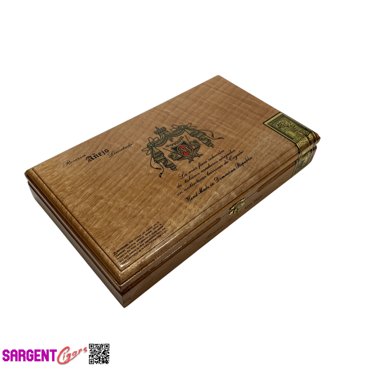 Arturo Fuente Anejo No55 Empty Wooden Cigar Box 12.25x7.25x2.25