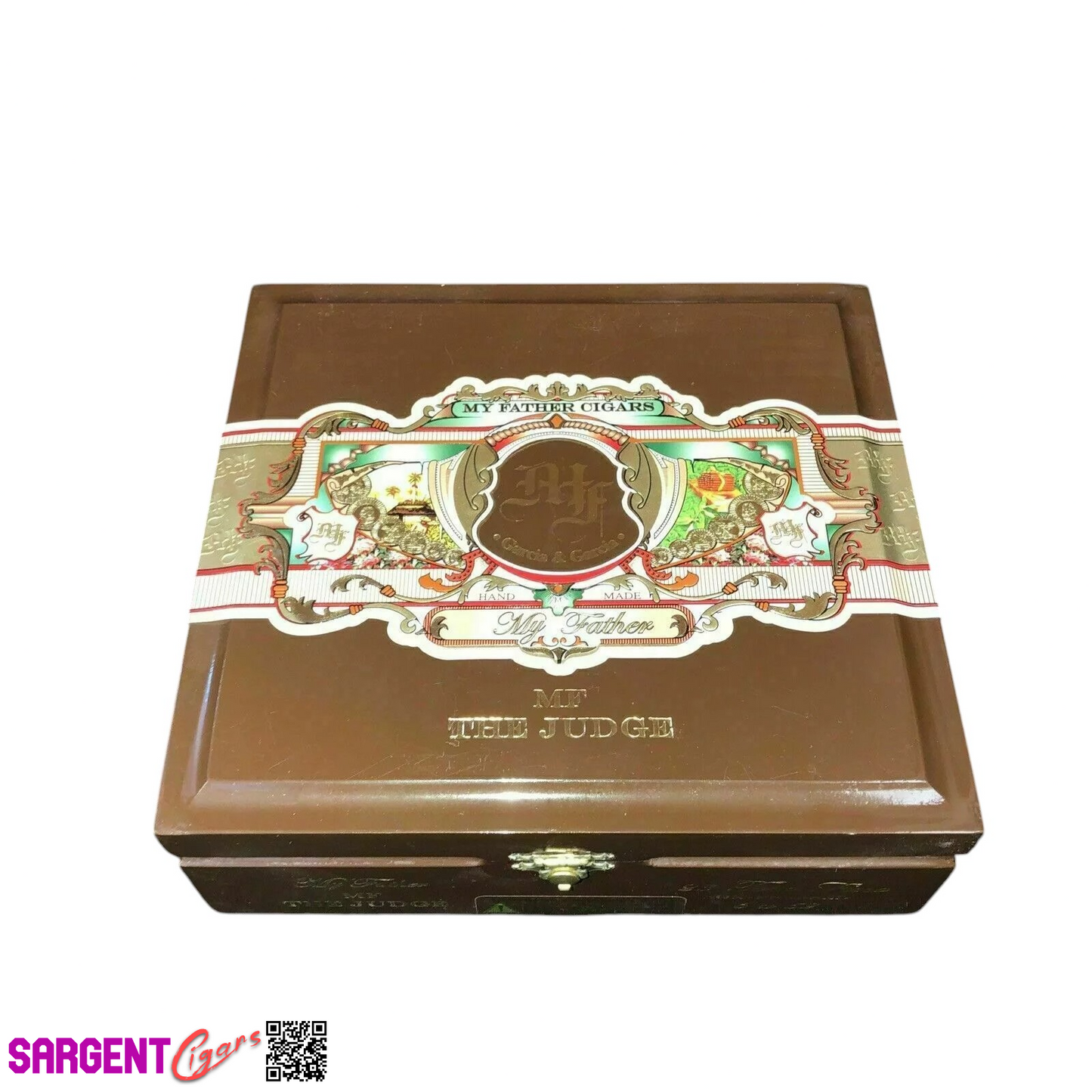 My Father Cigars The Judge Toro Empty Wooden Cigar Box 8x7.x2.5