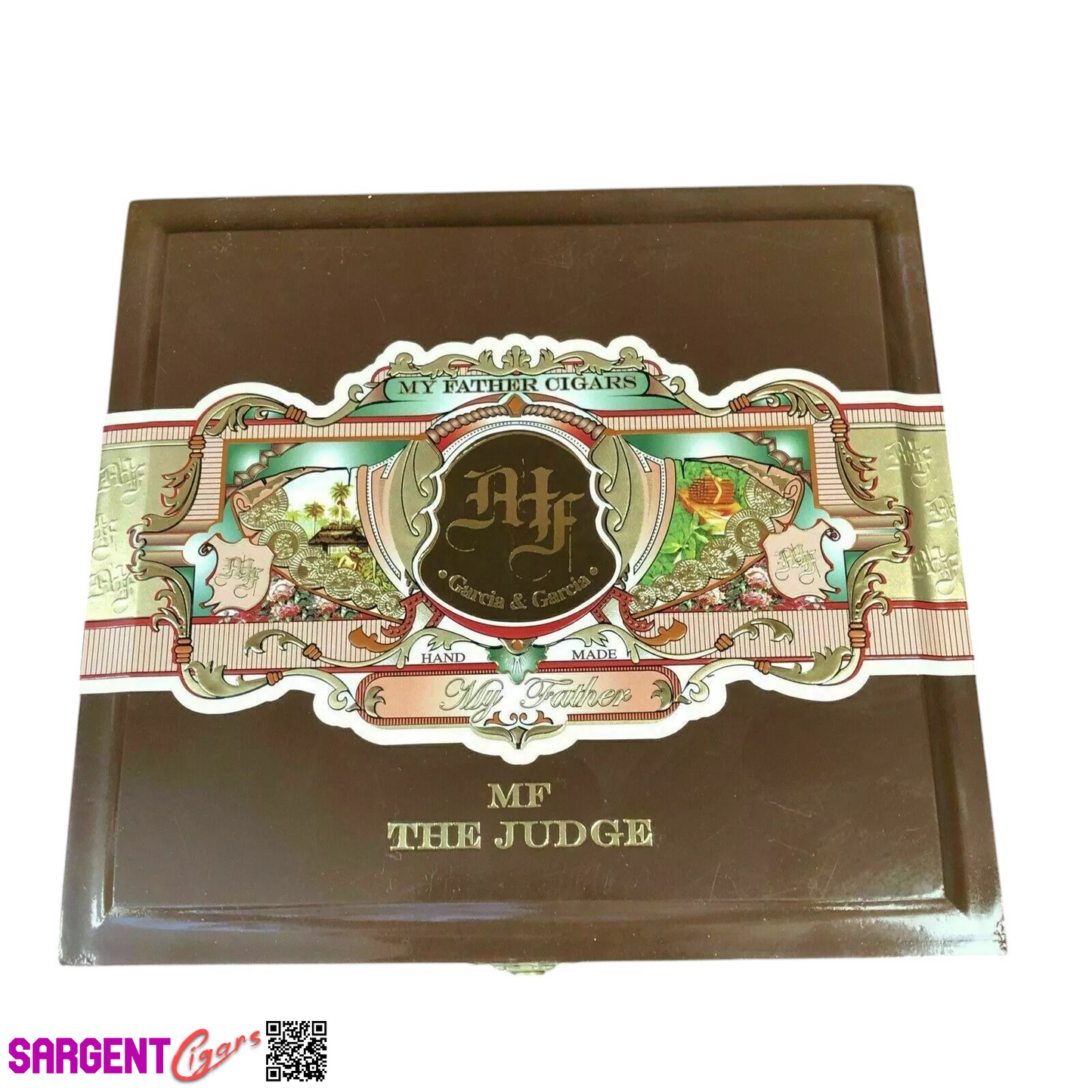 My Father Cigars The Judge Toro Empty Wooden Cigar Box 8x7.x2.5