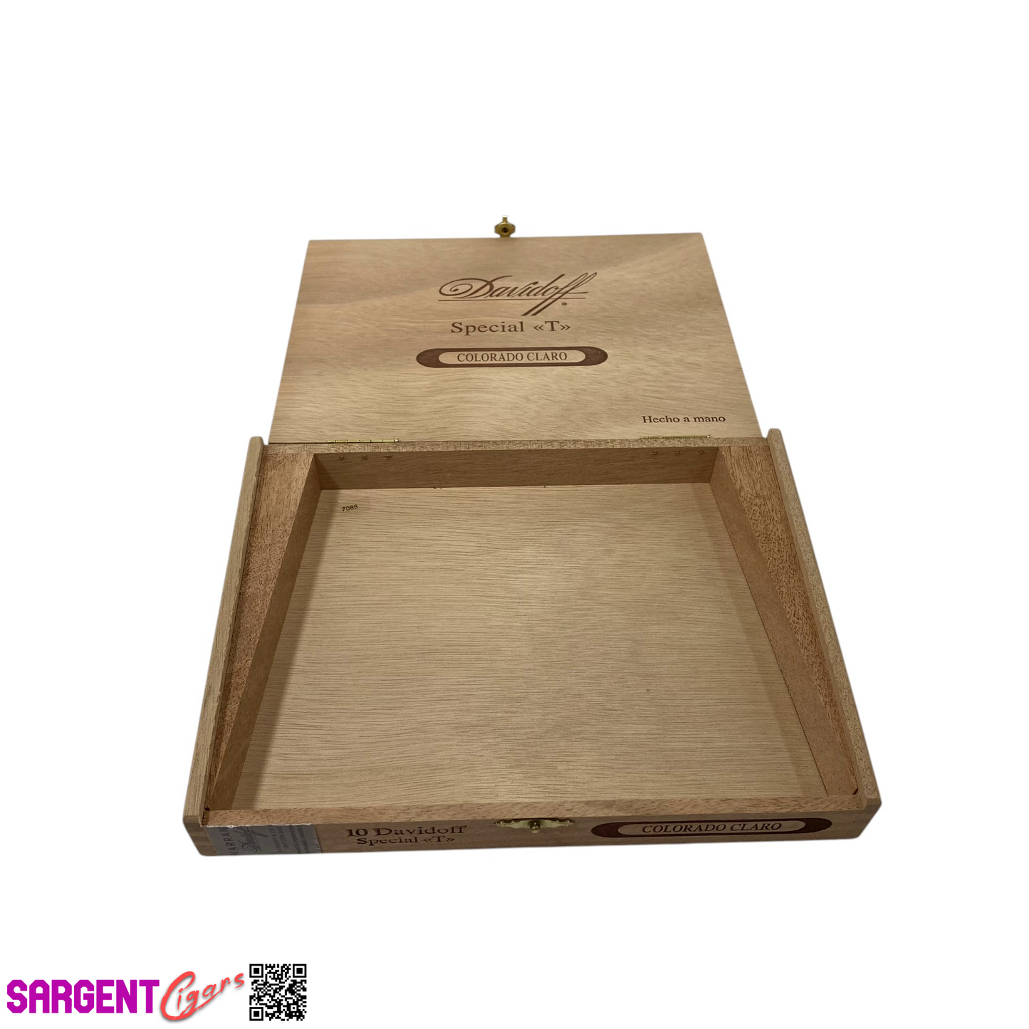 Davidoff Colorado Claro Special T Empty Wooden Cigar Box 8.75x6.75x1.25