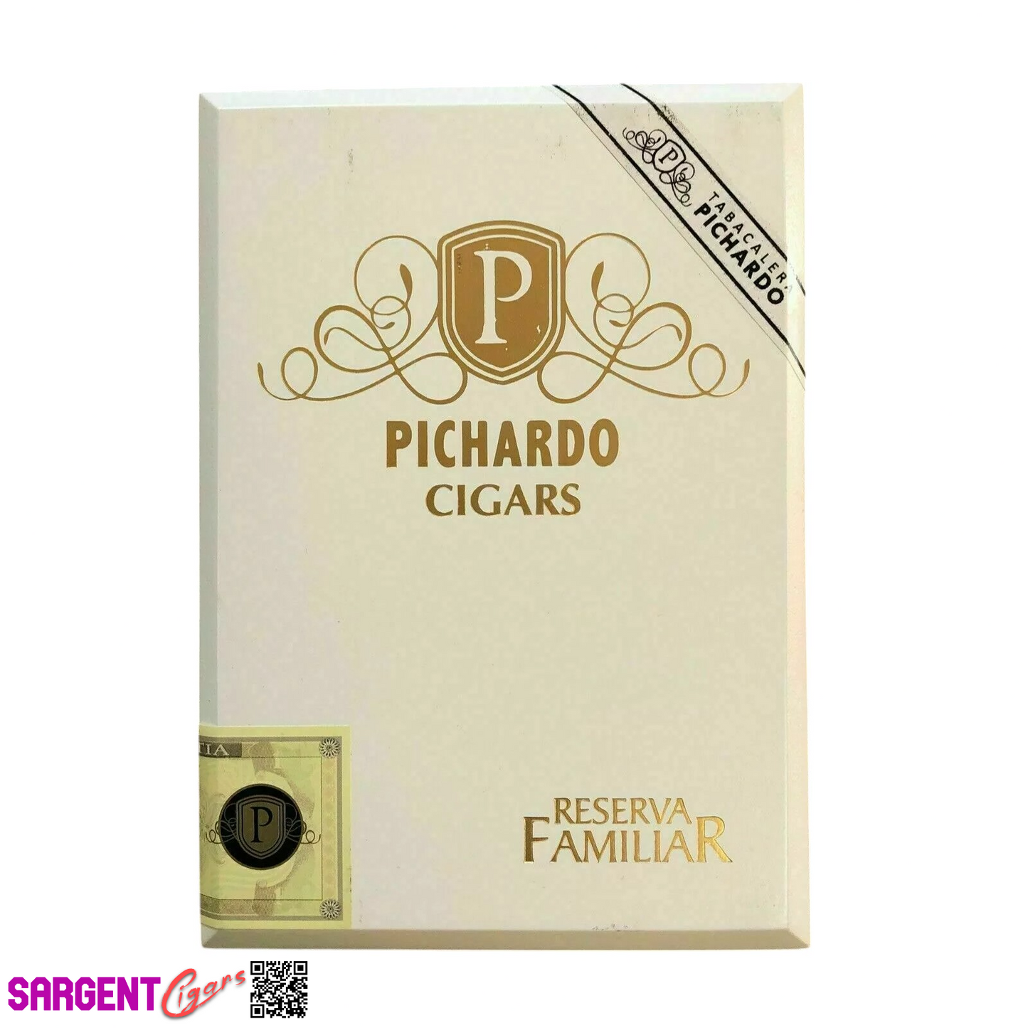 Pichardo Cigars Reserva Familiar Empty Wooden Cigar Box 5x7x3