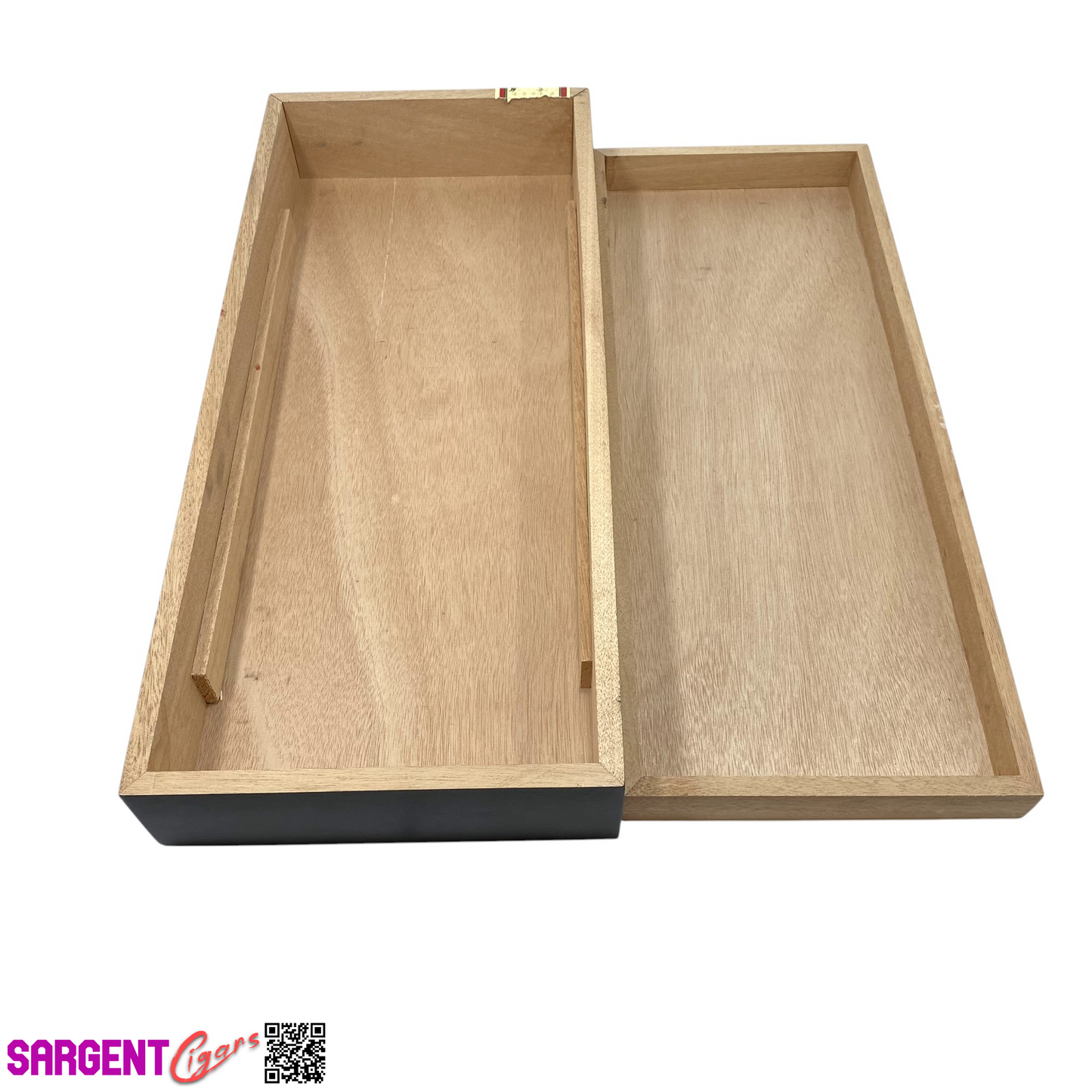 Viaje Empty Wooden Cigar Box 8.75x20x2.5