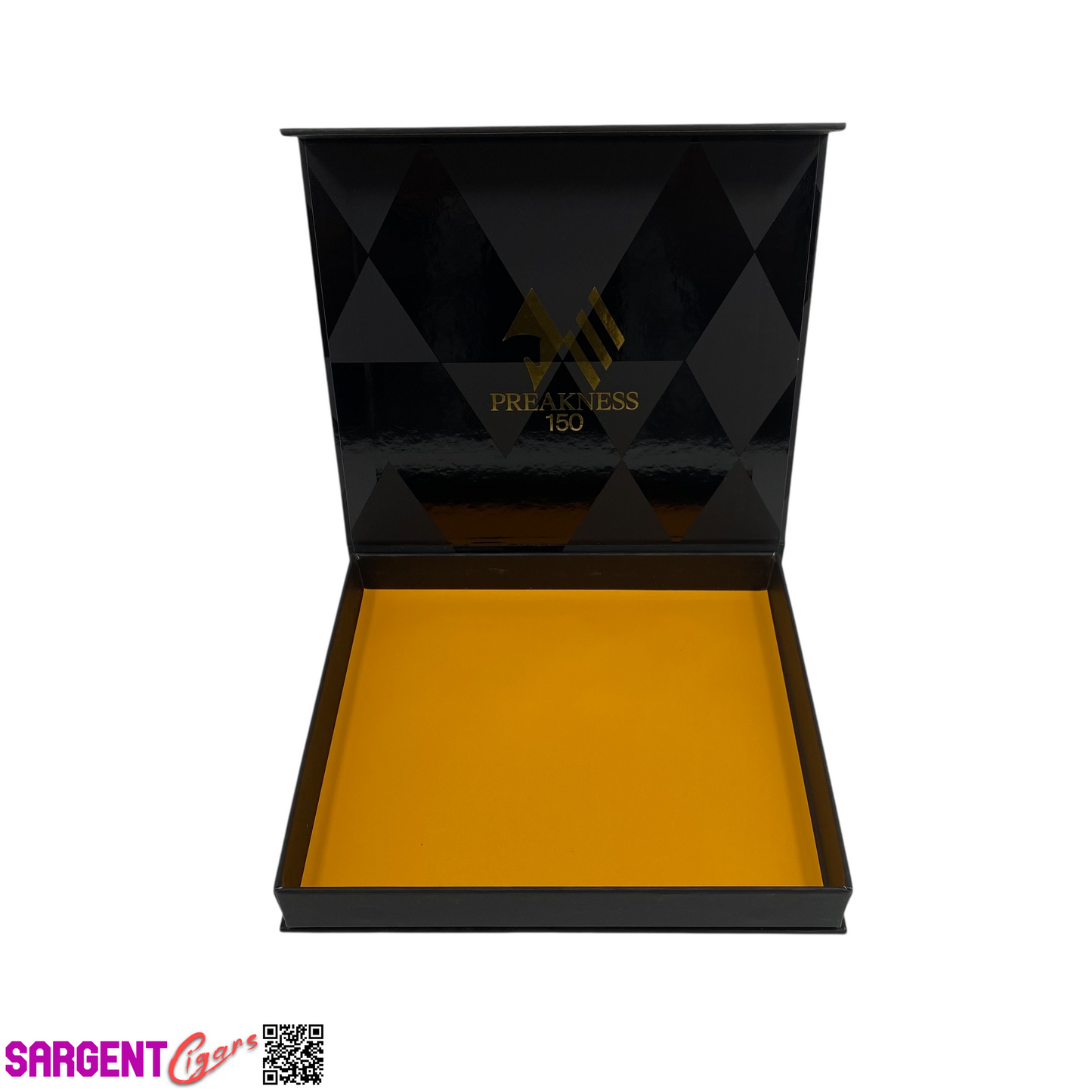 Stolen Throne Preakness 150 Empty Cigar Box 7.5x6.5x1