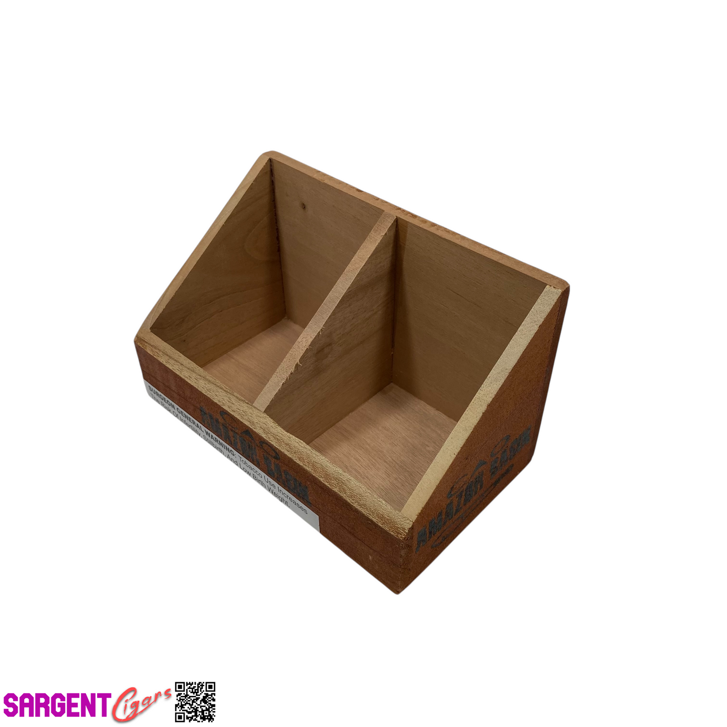 Cao Amazon Basin Daggers Empty Wooden Cigar Box 7x4x4.25