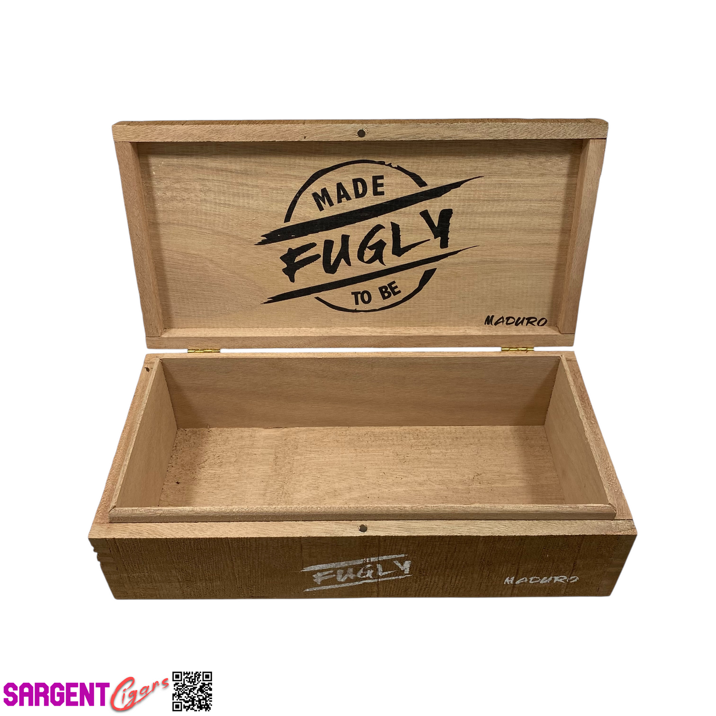 Fugly Empty Cigar Shelf Display 13.25x6.75x3.5