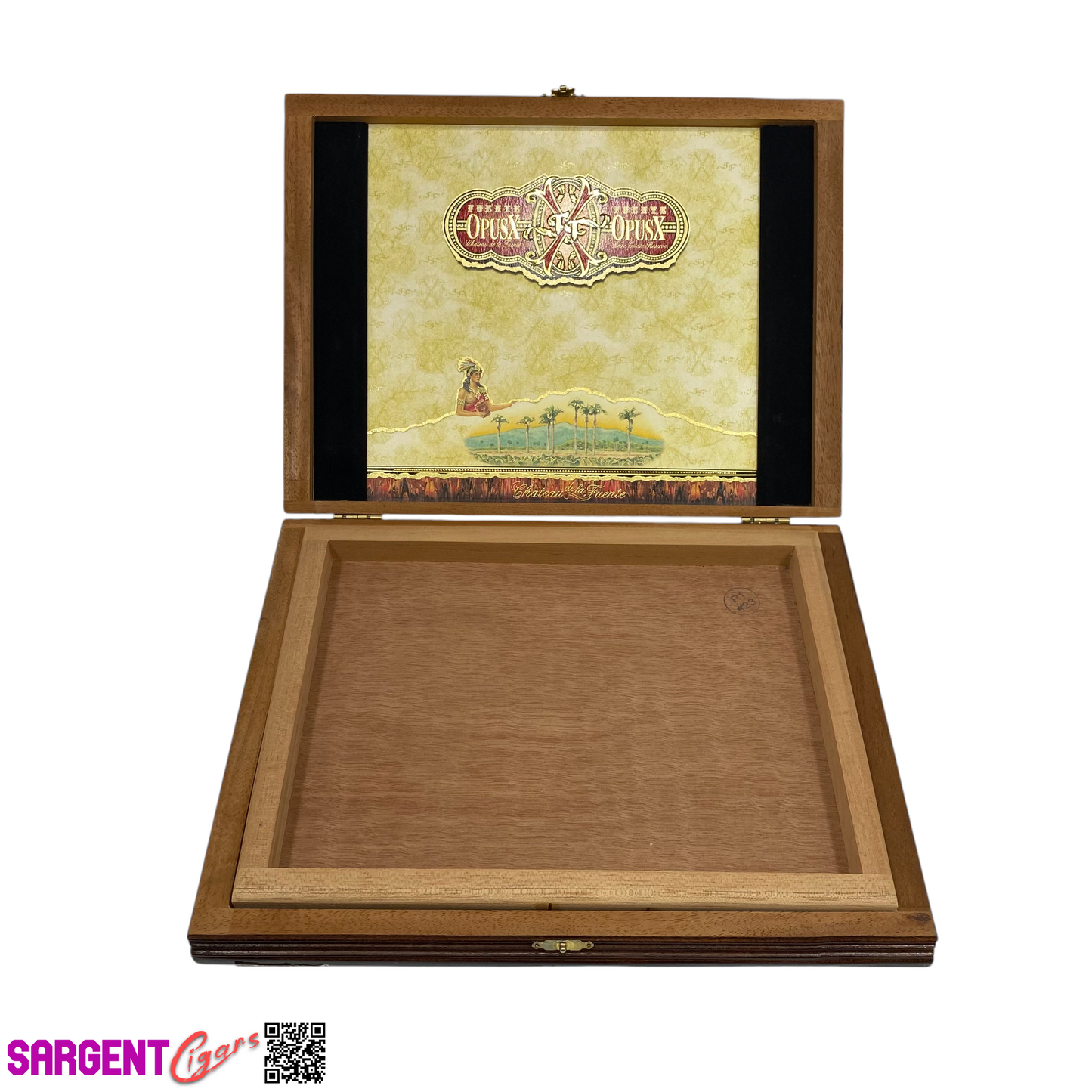 Arturo Fuente TAA Opus X God's Whisper Empty Wooden Cigar Box 12x9x1.5