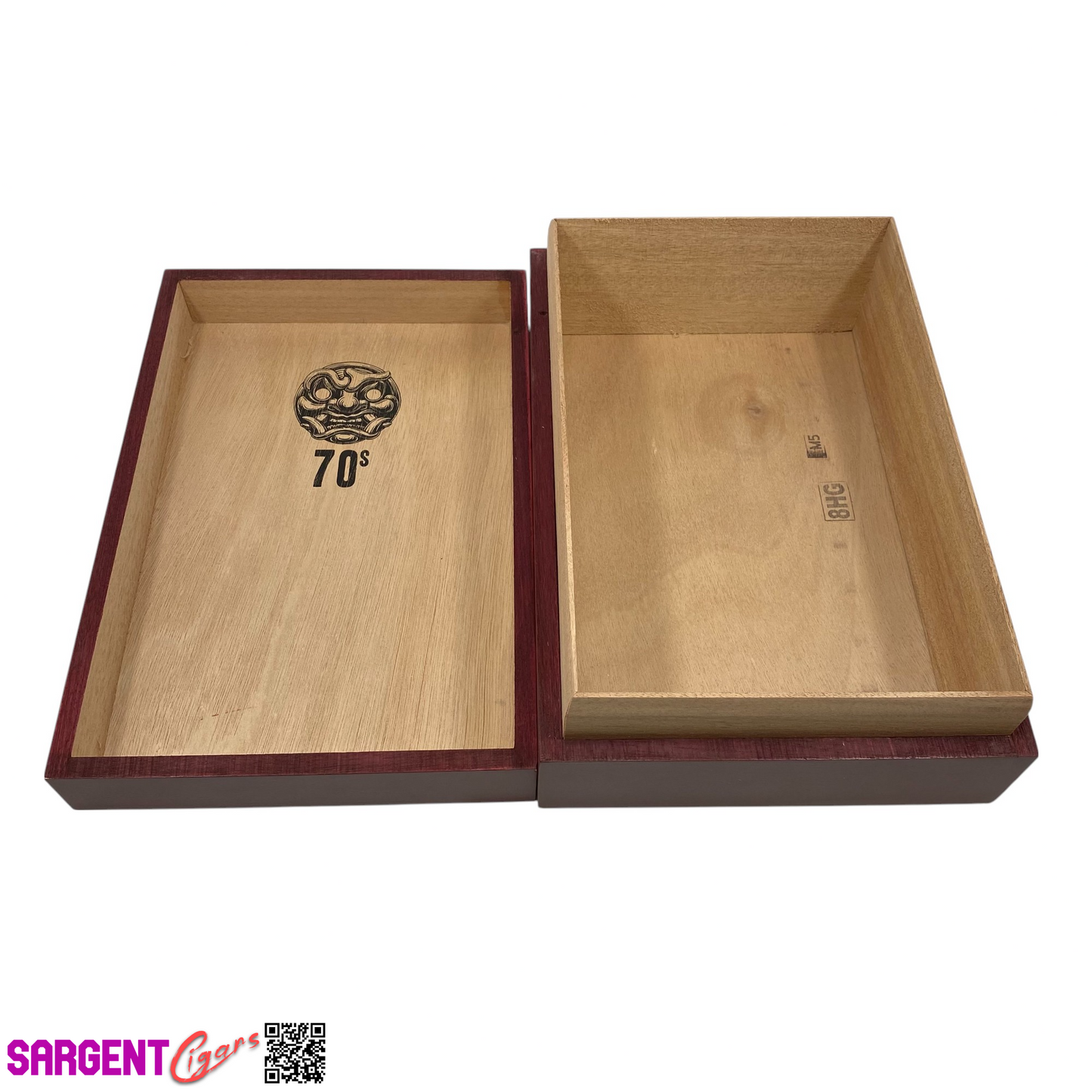 Room 101 Payback 70 Empty Wooden Cigar Box 8.25x12.25x4 (1)