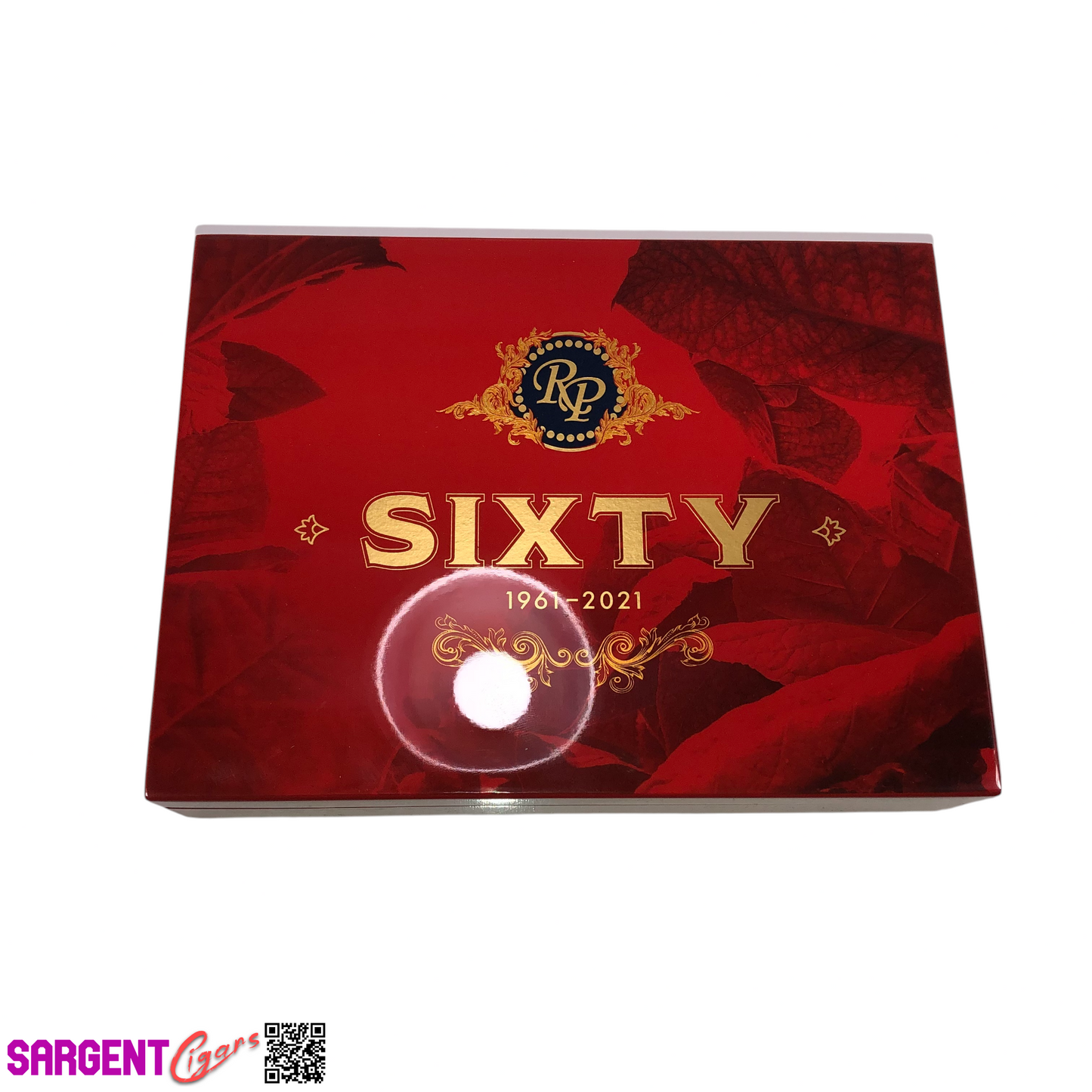 Rocky Patel Sixty Robusto Empty Wooden Cigar Box 9x6.75x2