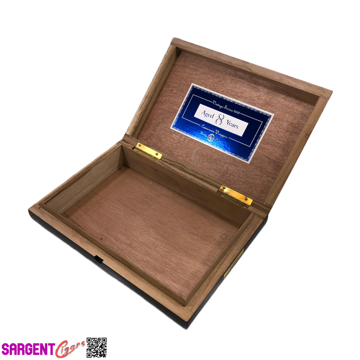 Rocky Patel Vintage Series 2003 Sixty Empty Wooden Cigar Box 10.75x7.5x2.25