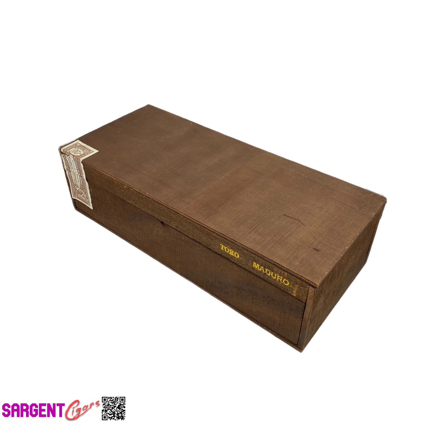 Rocky Patel Edge Maduro Toro Empty Wooden Cigar Box 17x7.5x5