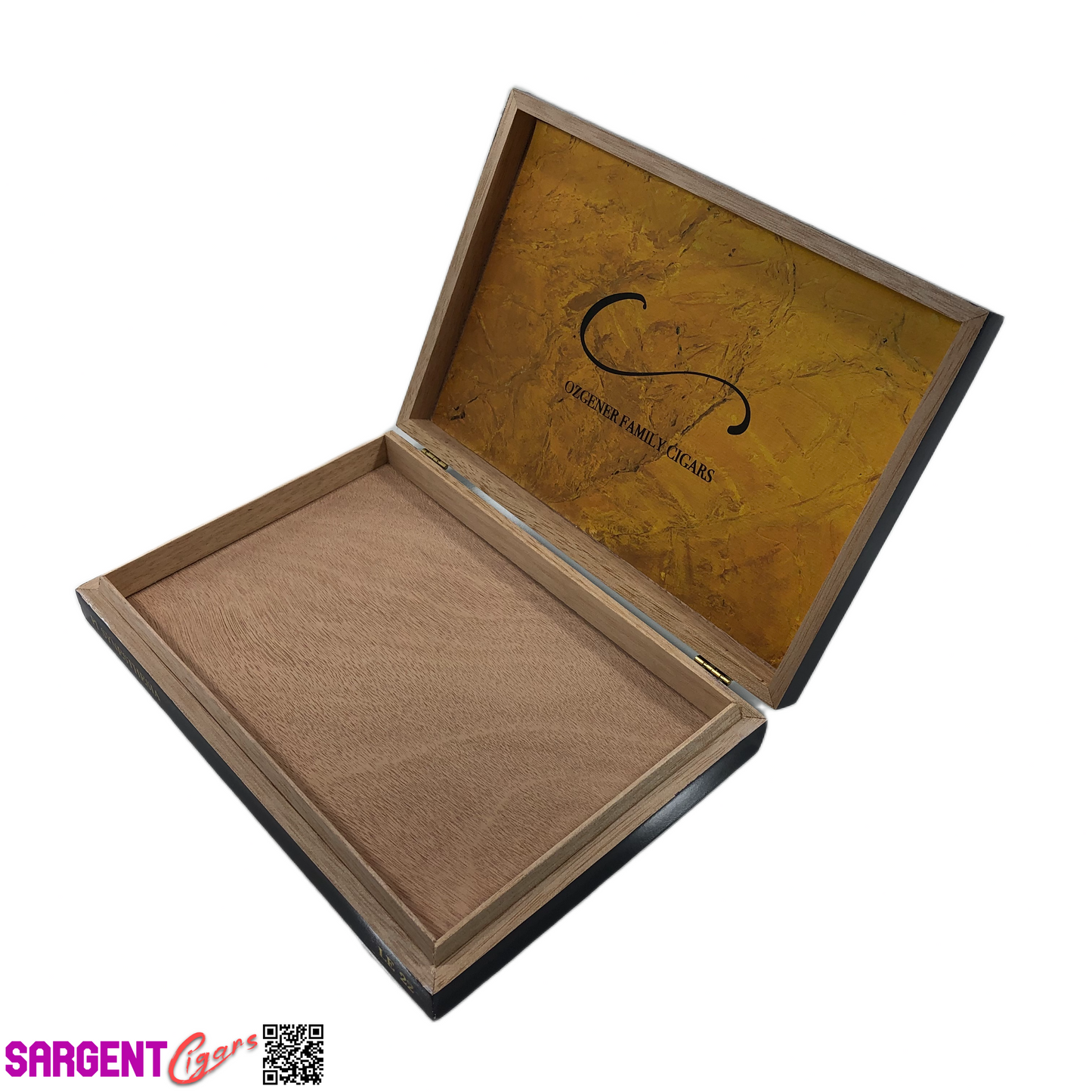 Ozgener LE22 Empty Wooden Cigar Box 10.25x7x1.5