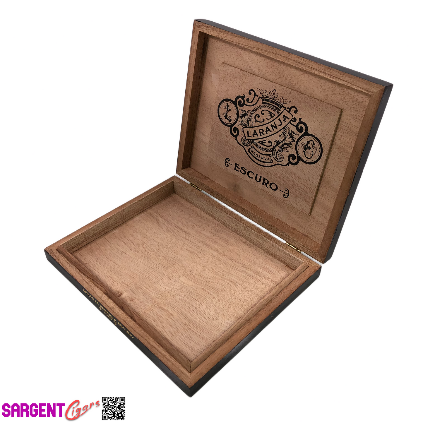 Espinosa Laranja Escuro Toro Empty Wooden Cigar Box 8.5x7.25x1.25