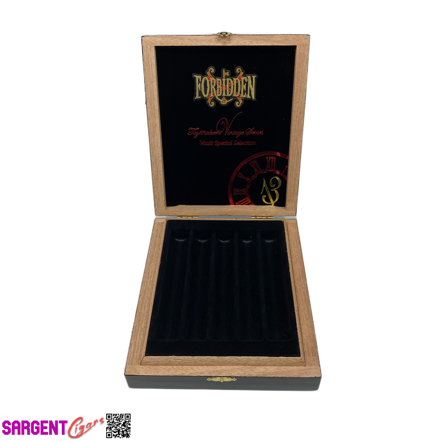 Arturo Fuente Opus X Forbidden Gran Robusto Empty Wooden Cigar Box 6.5x7.5x2