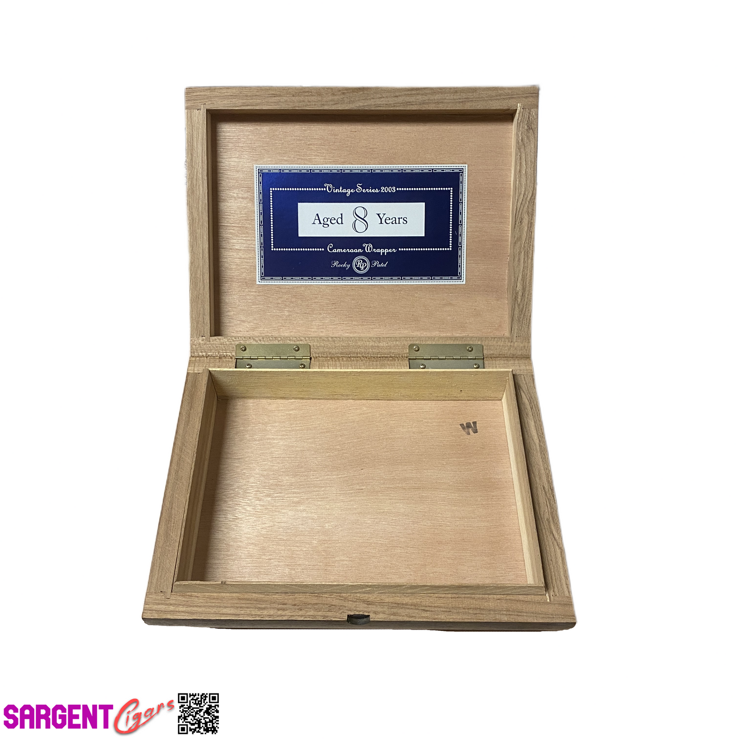 Rocky Patel Vintage Series 2003 Robusto Empty Wooden Cigar Box 9.25x7x2