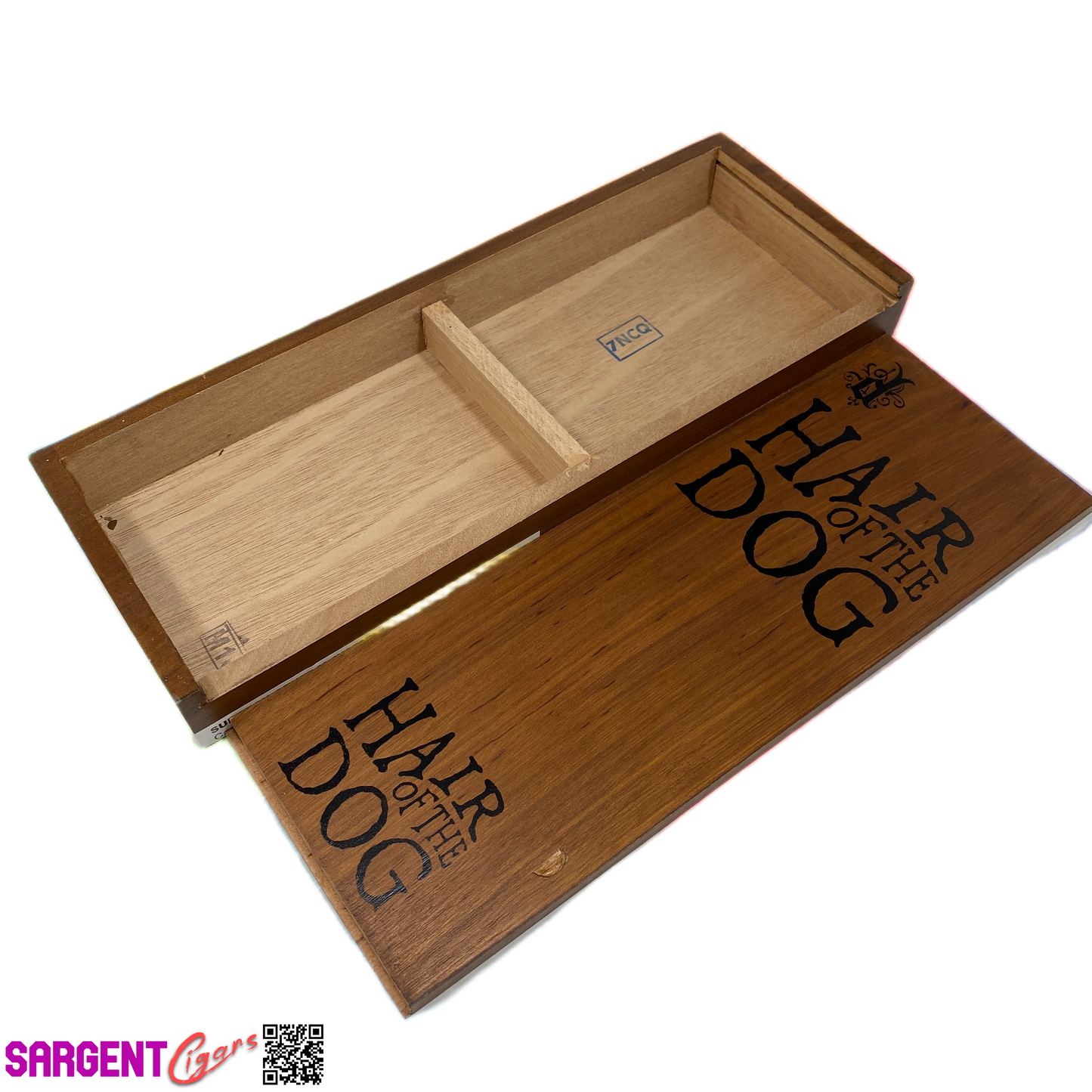 Diesel Hair of the Dog Empty Wooden Cigar Box 5x13.5x1.5