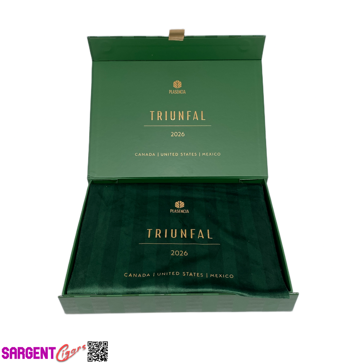 Plasencia Triunfal 2026 Empty Wooden Cigar Box 11x8x1.5