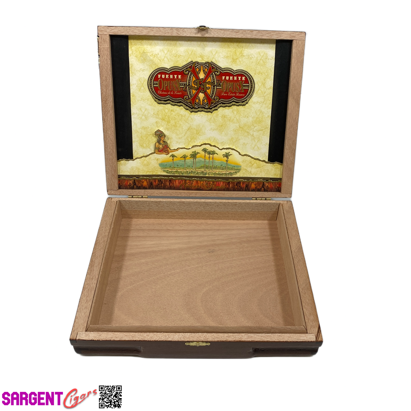 Arturo Fuente Opus X 888 Empty Wooden Cigar Box 9.5x8.25x2