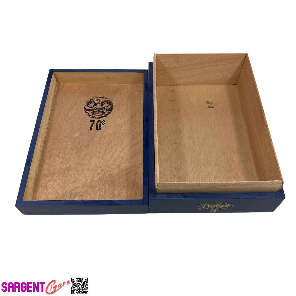 Room 101 The Big Payback 70 Empty Wooden Cigar Box 12.25x8.25x4