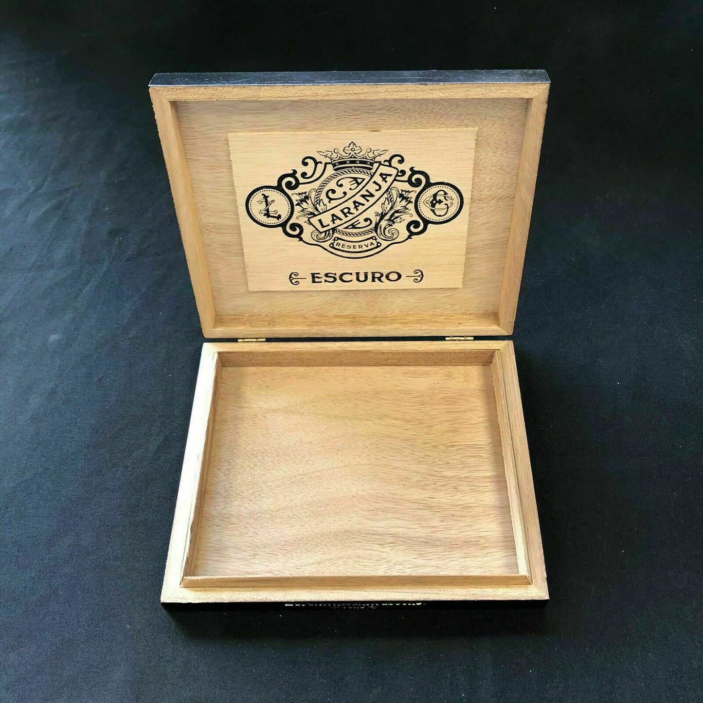 Espinosa Laranja Escuro Robusto Extra Empty Wooden Cigar Box 9x7x1.25