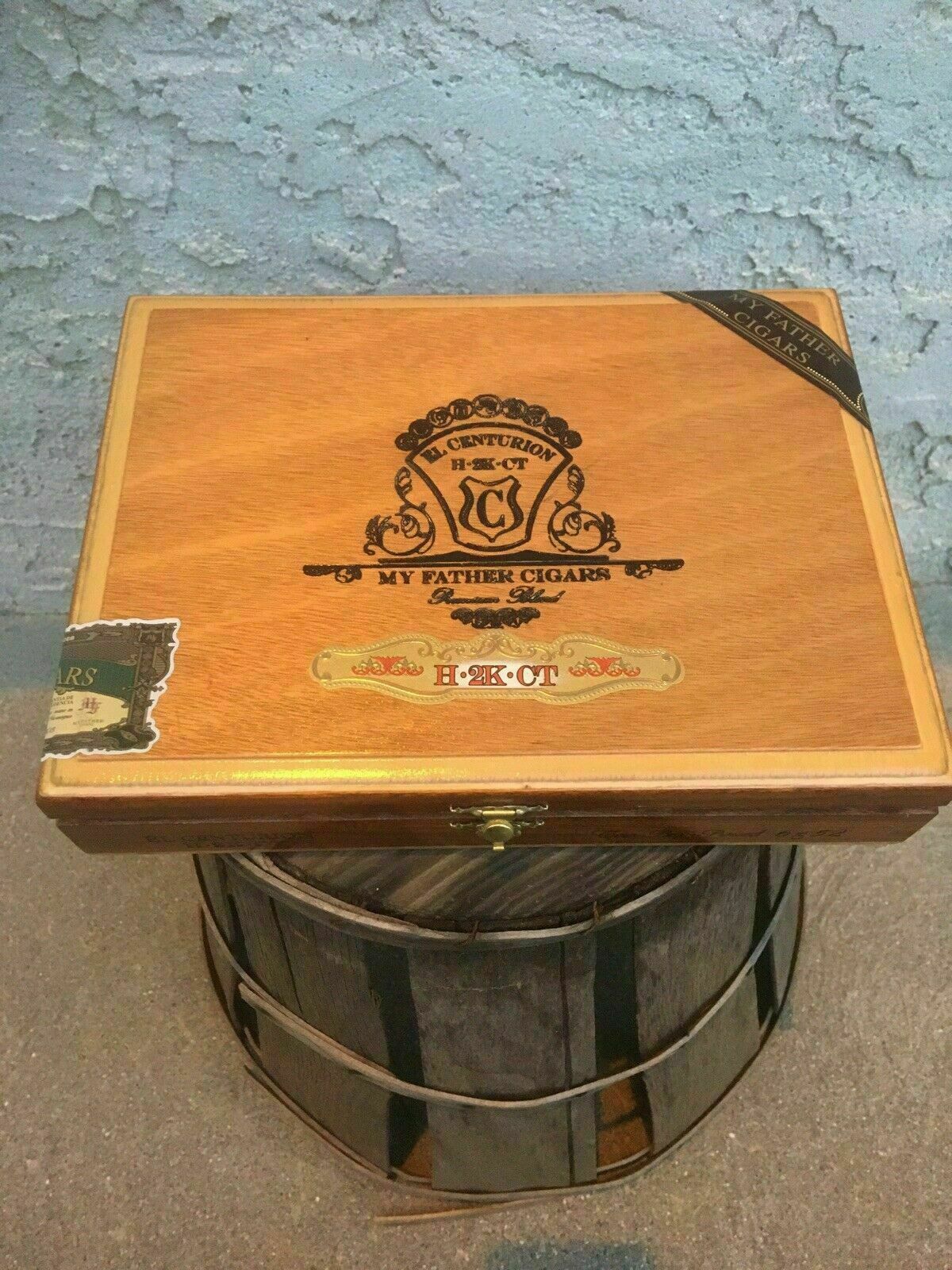 My Father Cigars El Centurion Toro Empty Wooden Cigar Box 9x7x2