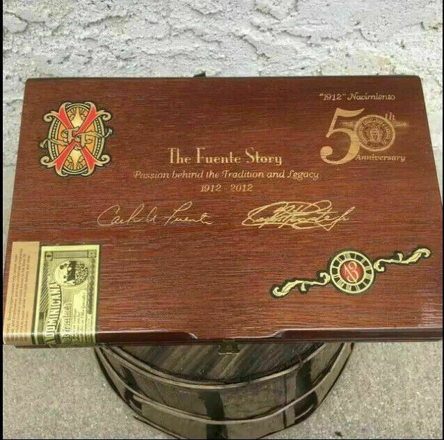 Arturo Fuente TAA Opus X 1912 Nacimiento Empty Wooden Cigar Box 10.75x7x1.5