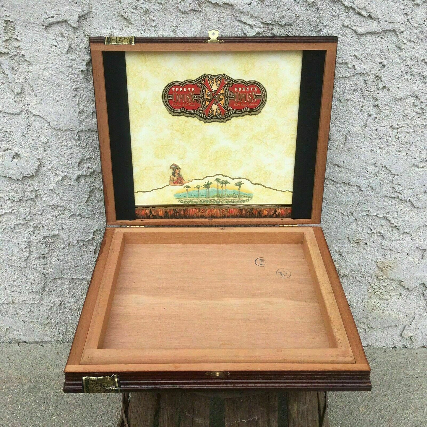 Arturo Fuente TAA Opus X 2012 Torchbearer Empty Wooden Cigar Box 12x9.5x1.5