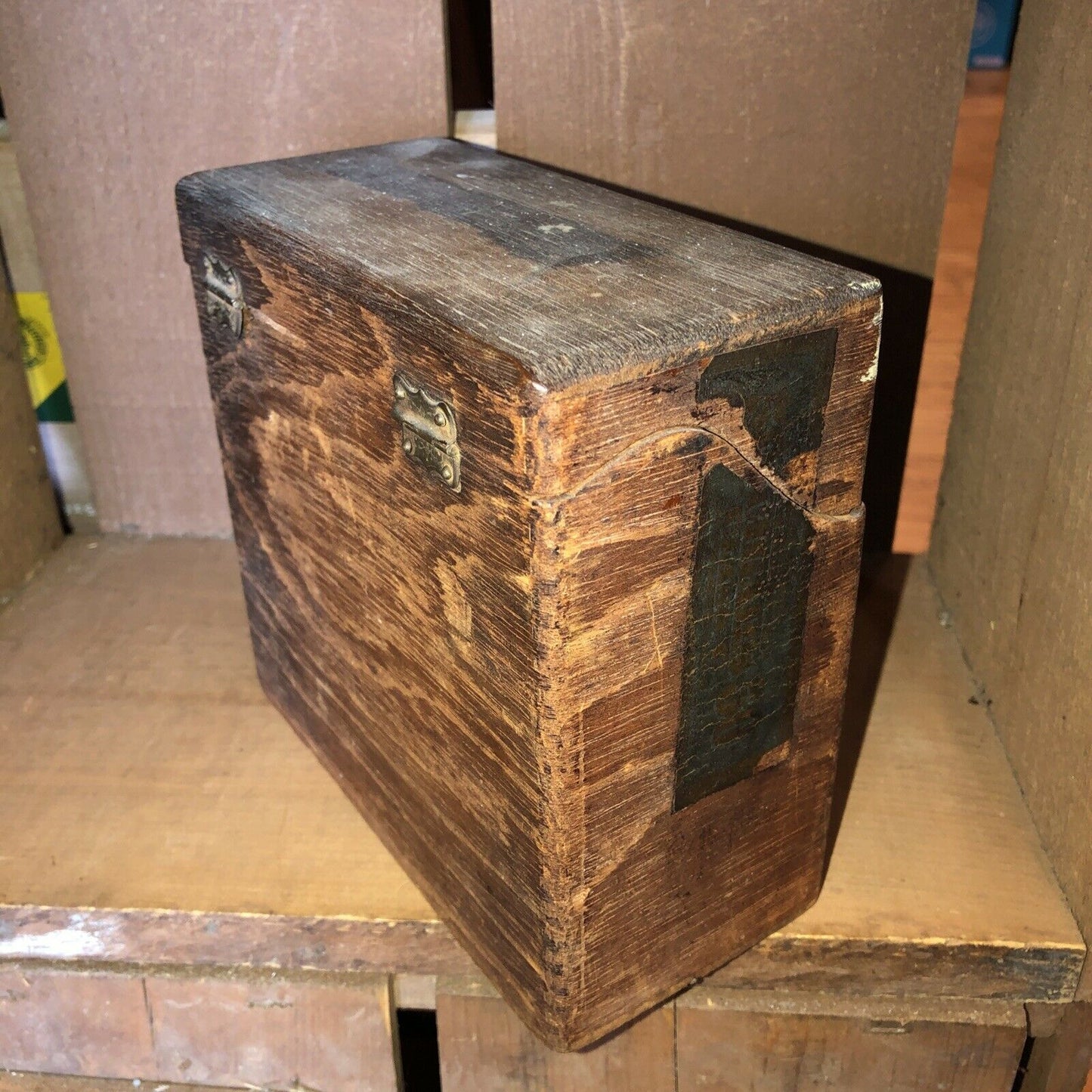 Bayuk Philadelphia Longfellow Panatella Empty Vintage Wooden Cigar Box