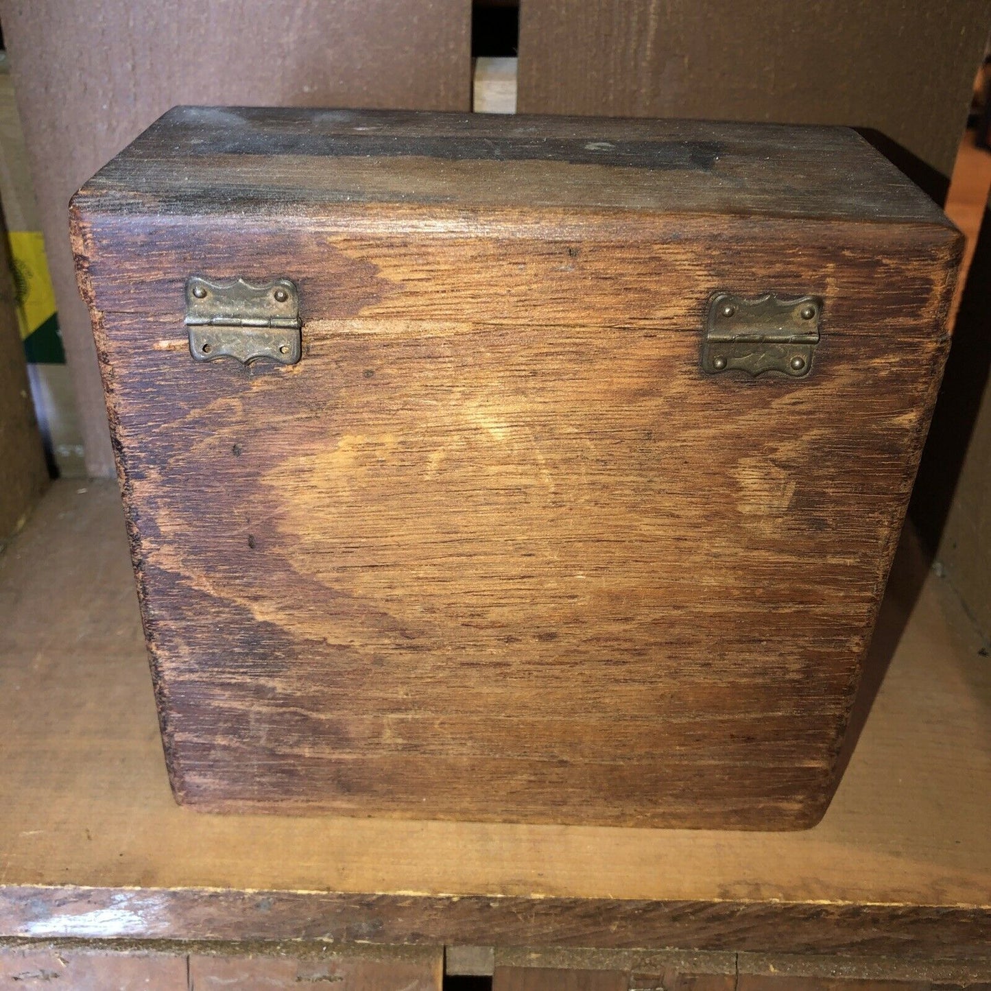 Bayuk Philadelphia Longfellow Panatella Empty Vintage Wooden Cigar Box