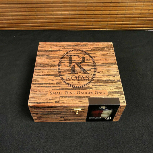 Rojas Robusto Maduro Empty Wooden Cigar Box 6.5x6x2.75