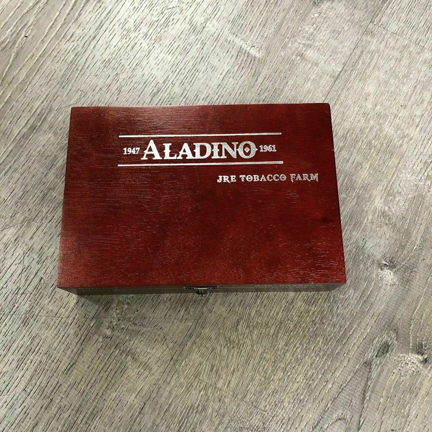 Aladino Maduro Robusto Empty Wooden Cigar Box 8.5x5.5x2