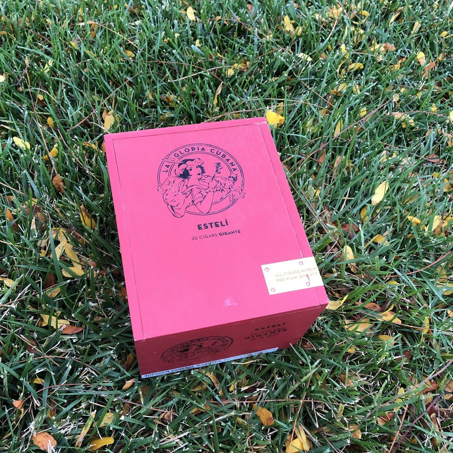 La Gloria Esteli Gigante Empty Wooden Cigar Box 5.5x6.75x4.5