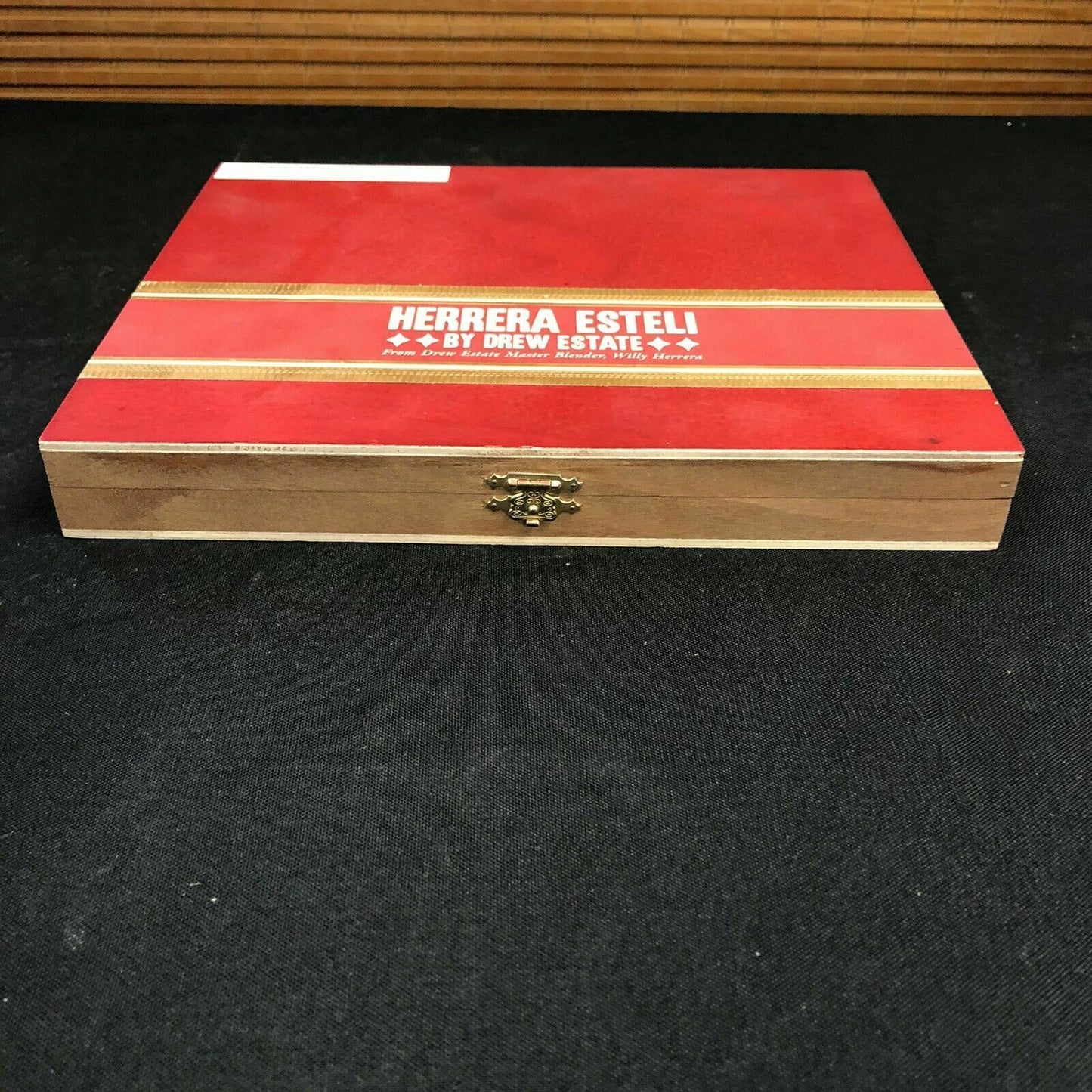 Herrera Esteli Lancero Empty Wooden Cigar Box 10x8x1