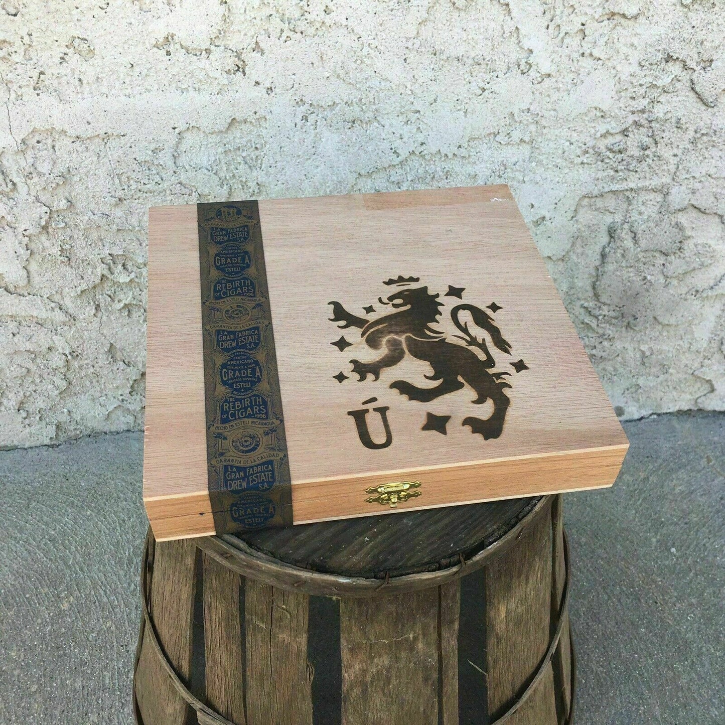 Liga Privada Ratzilla Empty Wooden Cigar Box 8.5x8x1.5