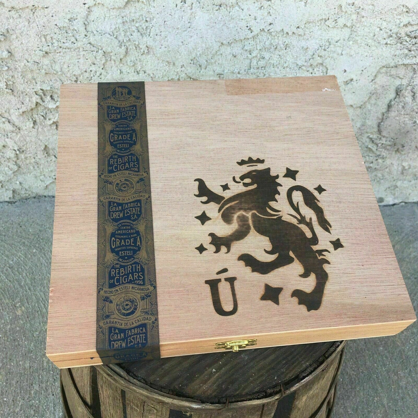 Liga Privada Ratzilla Empty Wooden Cigar Box 8.5x8x1.5