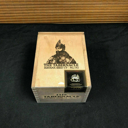 Tabernacle Hav Seed Corona Doble Empty Wooden Cigar Box 6x8x4.5