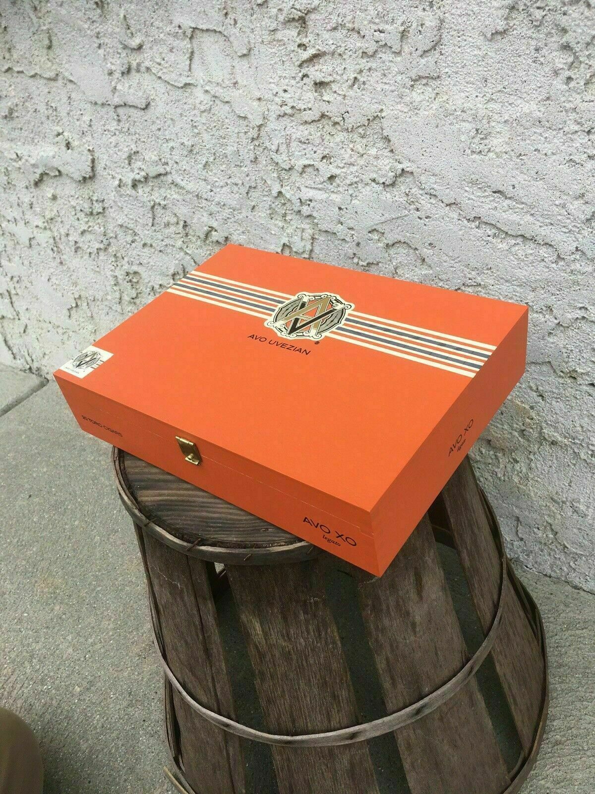 Avo Xo Intermezzo Empty Wooden Cigar Box 9x6x2