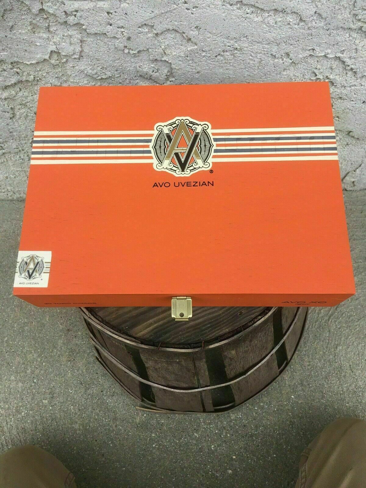 Avo Xo Intermezzo Empty Wooden Cigar Box 9x6x2