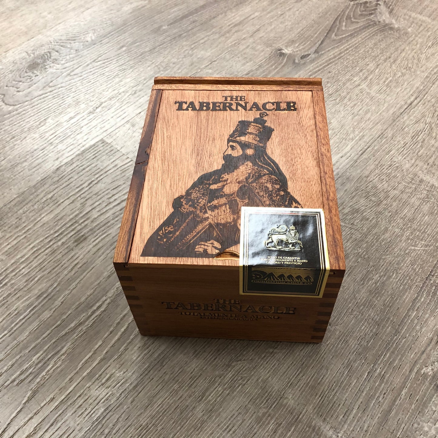 Tabernacle Toro Empty Wooden Cigar Box 5.5x7x4