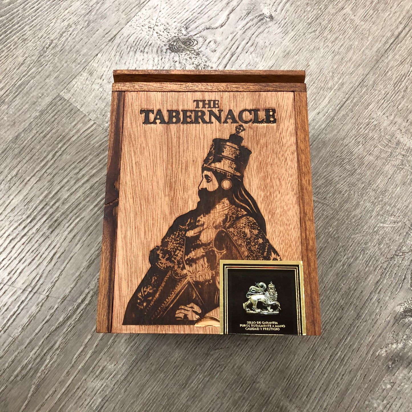 Tabernacle Toro Empty Wooden Cigar Box 5.5x7x4