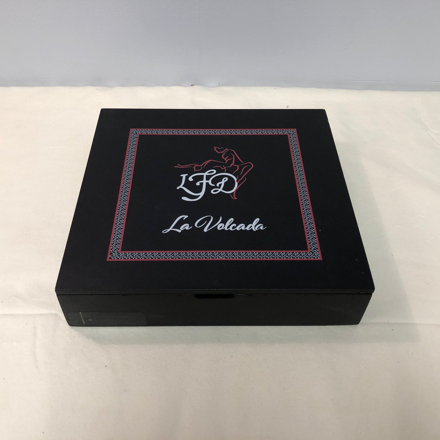 LFD La Volcada Empty Wooden Cigar Box 8.75x8.5x2
