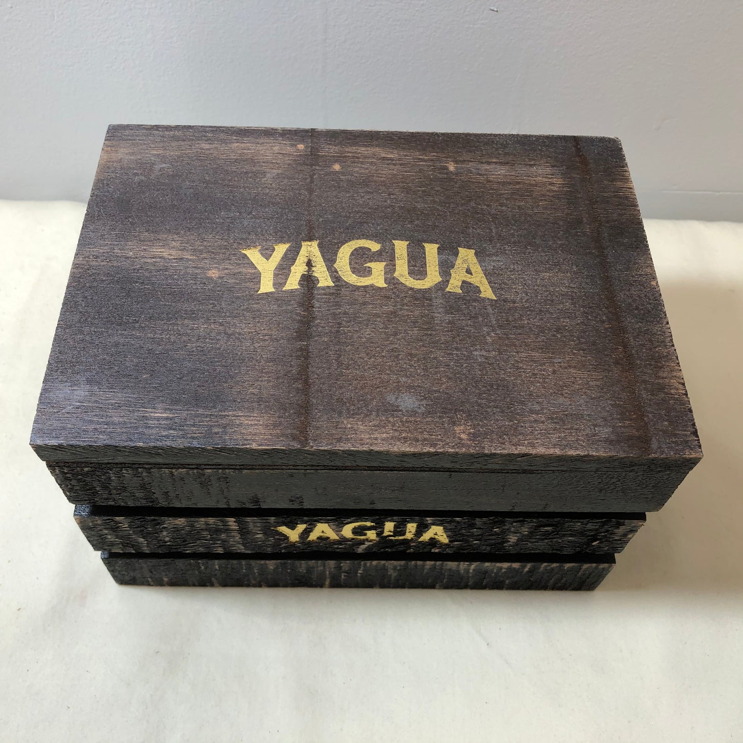 JC Newman Yagua Empty Wooden Cigar Box 7.75x5.5x4.75