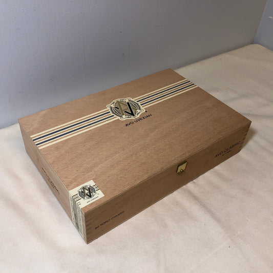 Avo Classic No2 Toro Tubo Empty Wooden Cigar Box 11x7.25x2.5