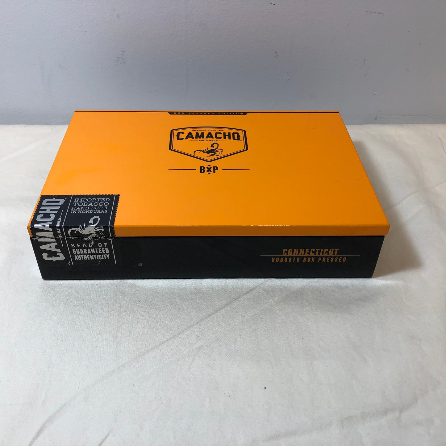 Camacho Connecticut Robusto Box Pressed Empty Wooden Cigar Box 8.75x6x2