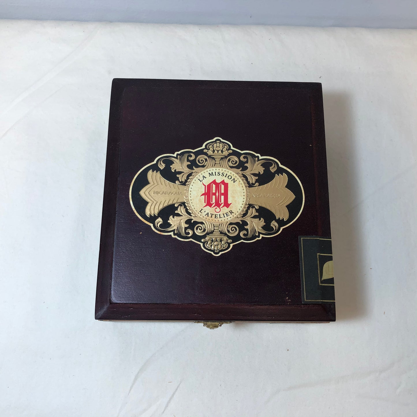 Tatuaje La Mission 1989 Empty Wooden Cigar Box 6x7x3