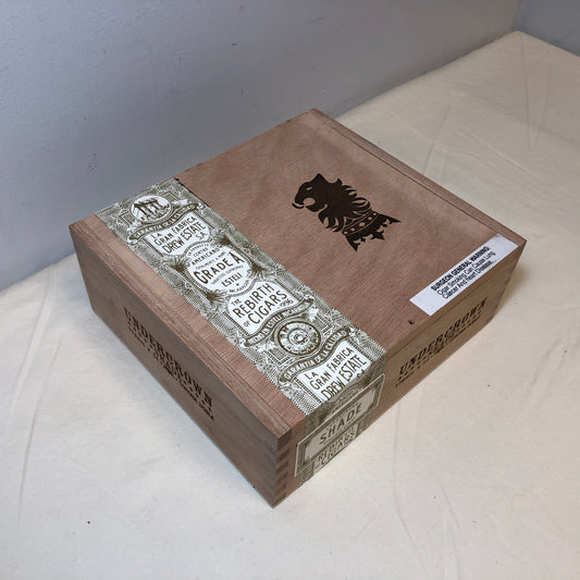 Undercrown Shade Doble Empty Wooden Cigar Box 8.75x8x3.5