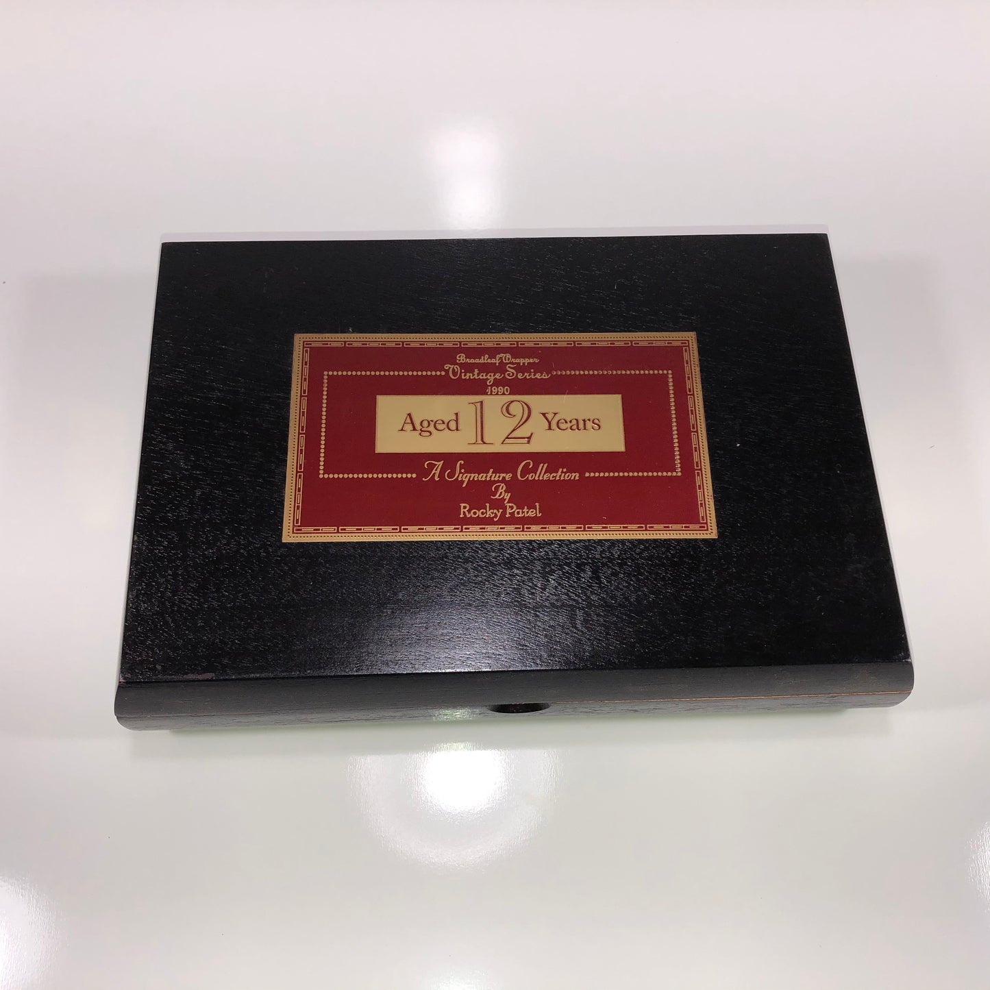 Rocky Patel Sixty 1990 Empty Wooden Cigar Box 10.5x7.25x2.25