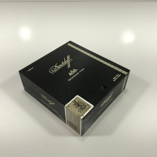 Davidoff Nicaragua Toro Empty Wooden Cigar Box 5.5x6.25x2