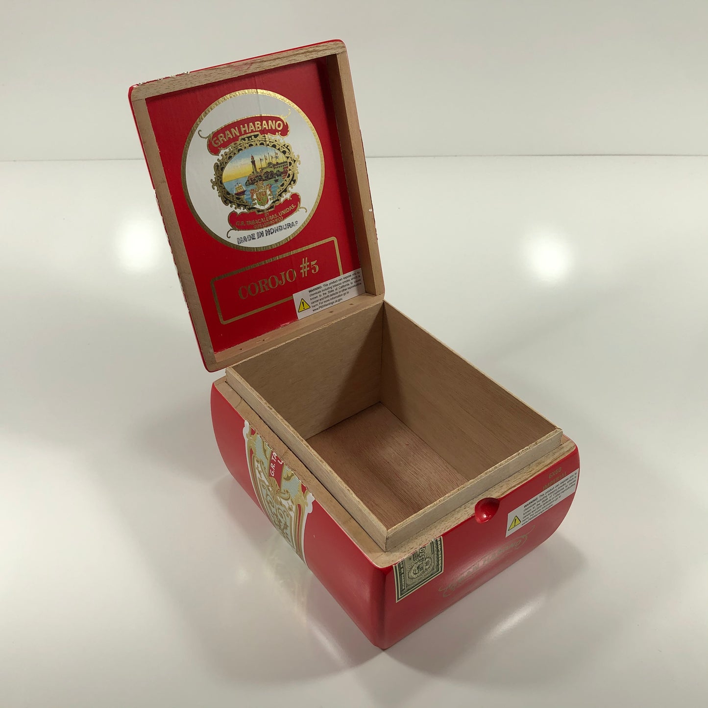 Gran Hab Imperiales 2021 Empty Wooden Cigar Box 6x7x4